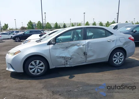 2014 Toyota Corolla L/Le/Le Pls/Prm/S/S Pls from USA, damaged, VIN 2T1BURHEXEC101870